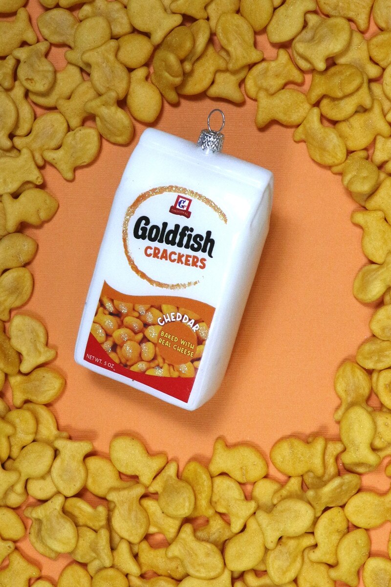 Goldfish Crackers Ornament