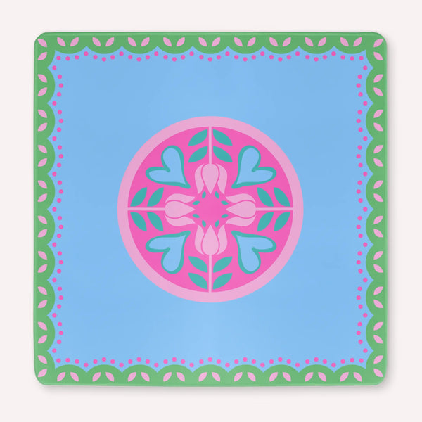 Hearts & Flowers Mahjong Mat