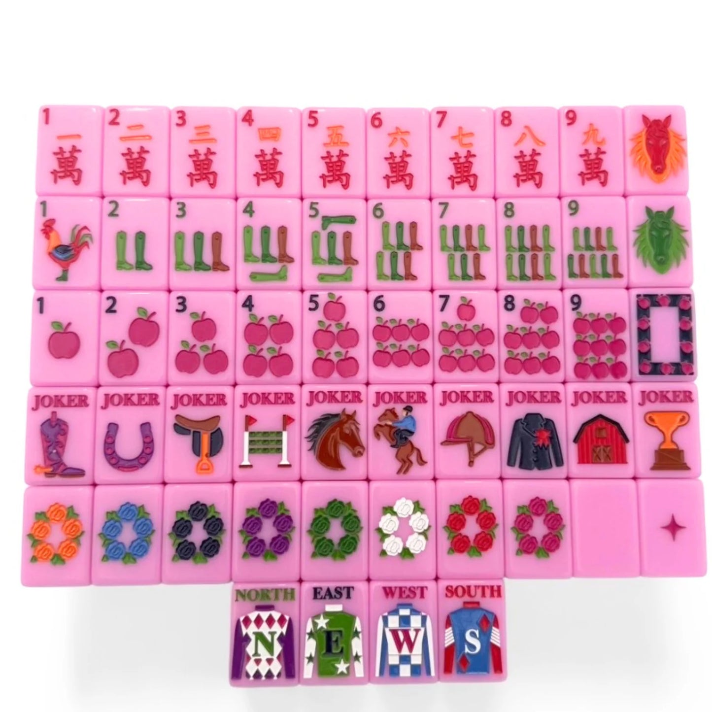 Year of the Horse Mahjong Tile Set