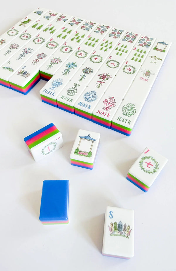 Sweet Carolina Mahjong Tile Set