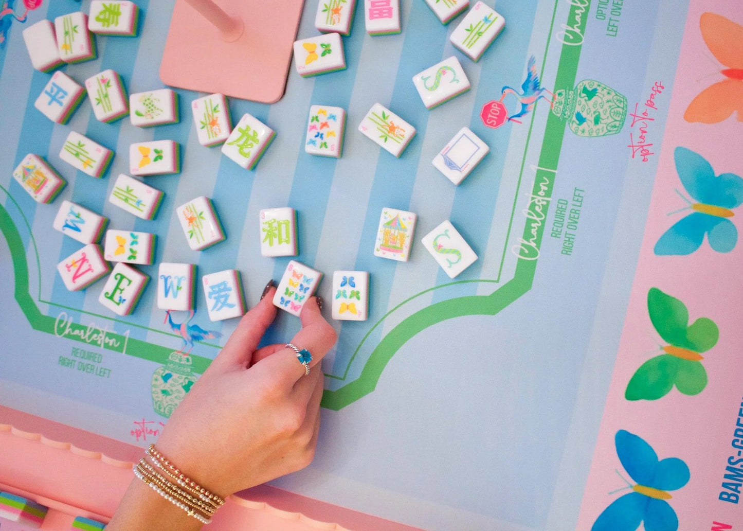 The Everyday Cheer Mahjong Tile Set