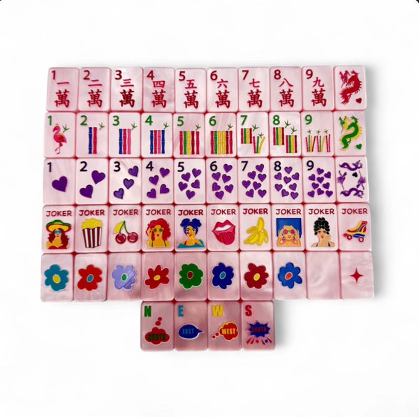 Pop Divas Mahjong Tile Set