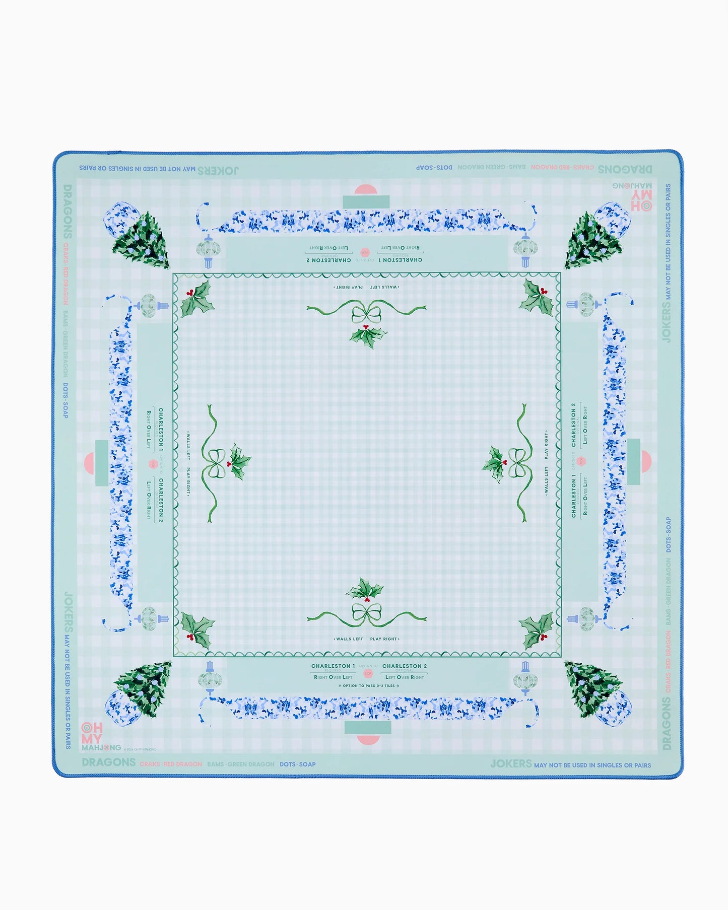 Holiday Oh My Mahjong Mat