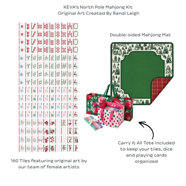 North Pole Mahjong Whole Kit