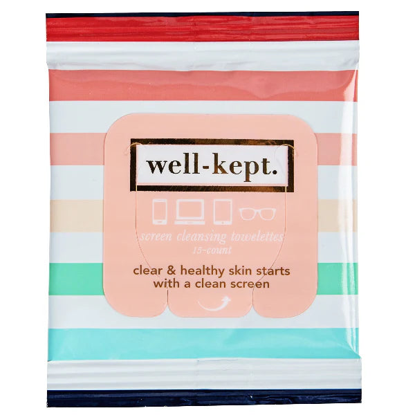 Well Kept Screen Cleansing Wipes