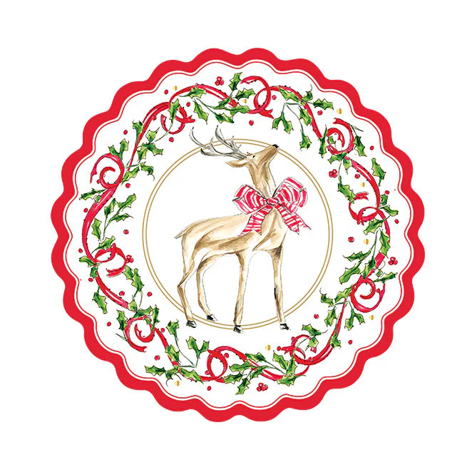 Holly Berry Salad Plate 8/PK