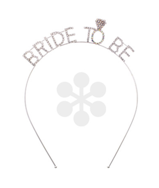 Ring Bride To Be Rhinestone Headband