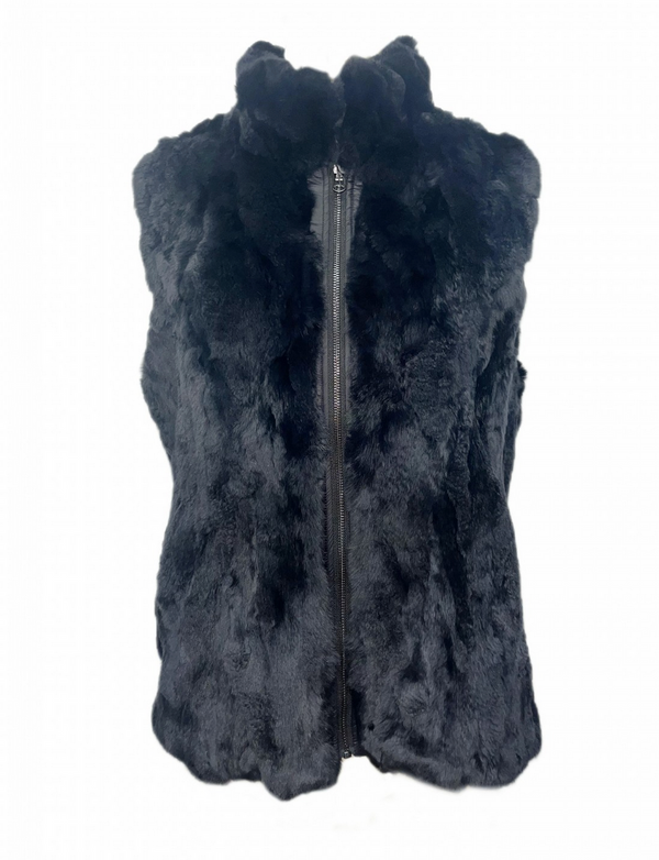 Rex Rabbit Reversible Zip Vest