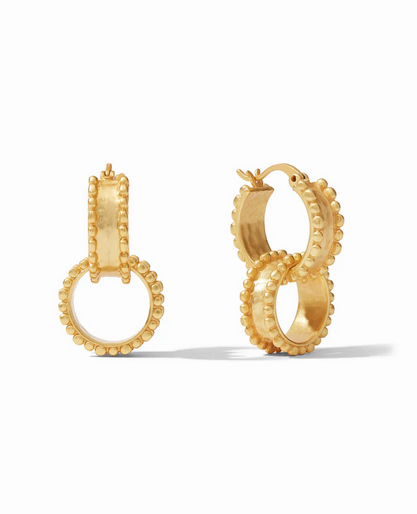 Marbella 2 in 1 Gold Earrings