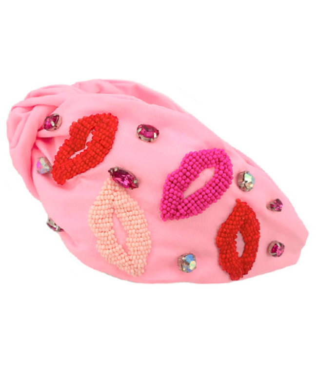 Soft Pink Lips Headband