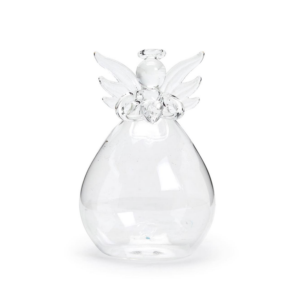Glass Angel Bud Vase