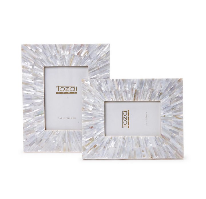 Starburst Mother of Pearl Photo Frame