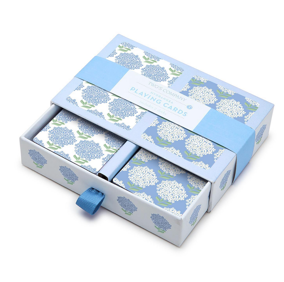 Hydrangea Double Deck Playing Cards