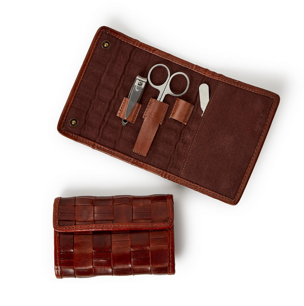 Leather Well Groomed Manicure Set