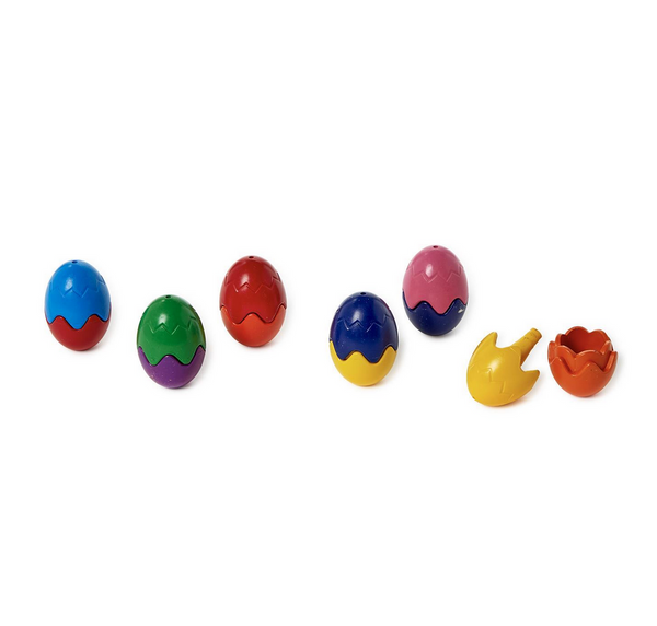 Egg Shaped Crayons Set/6