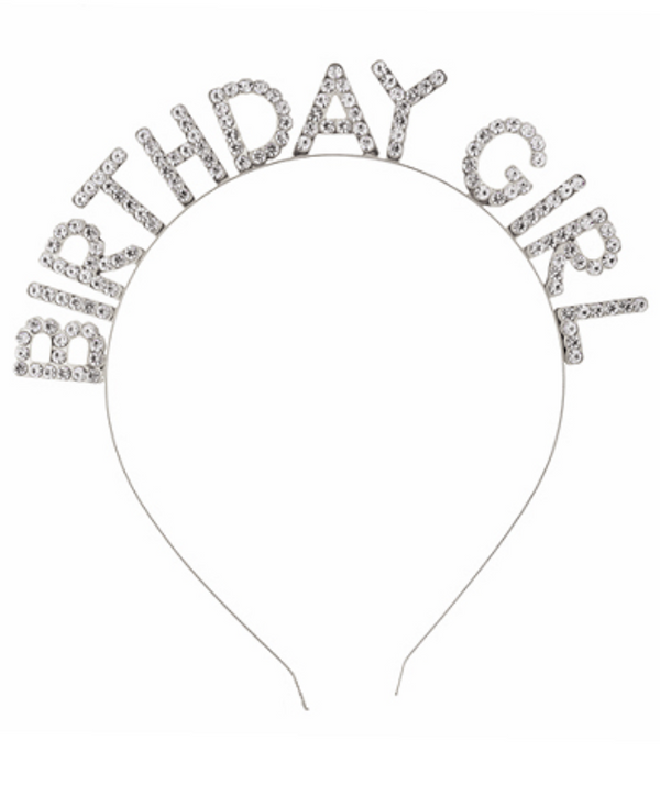 Birthday Girl Rhinestone Headband