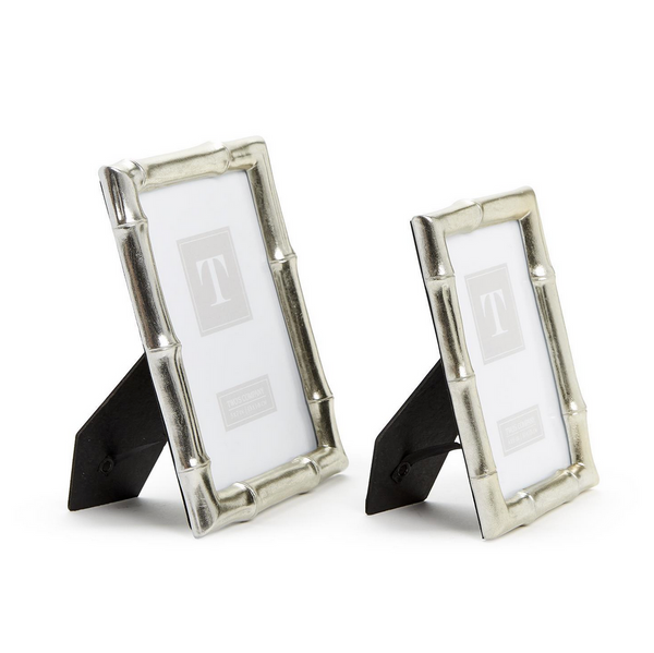 Silver Bamboo Photo Frame