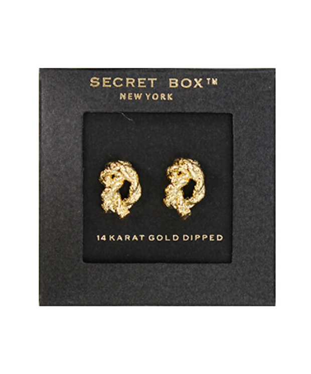Small Knot Stud Earrings
