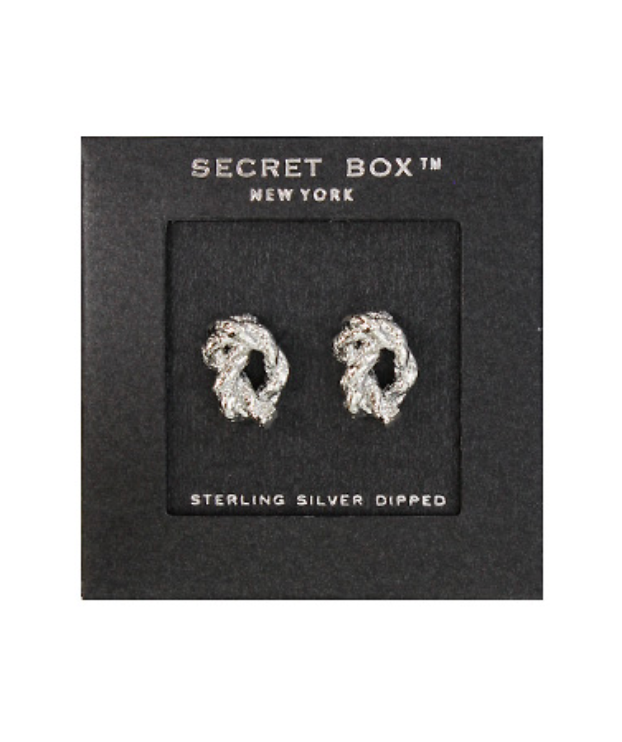 Small Knot Stud Earrings