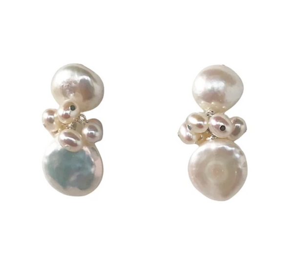 Sarah Kate Pearl Drop Earrings