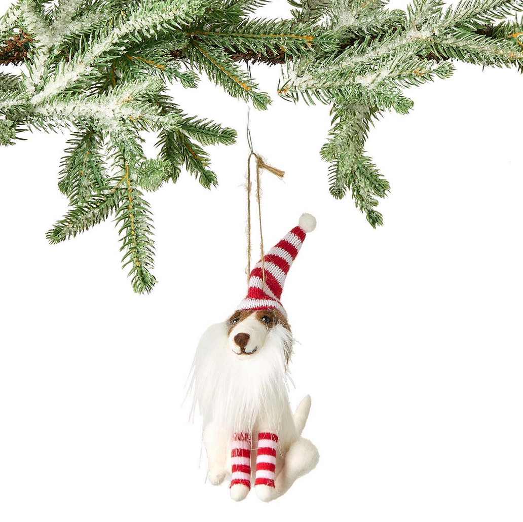 Felt Dog Ornament