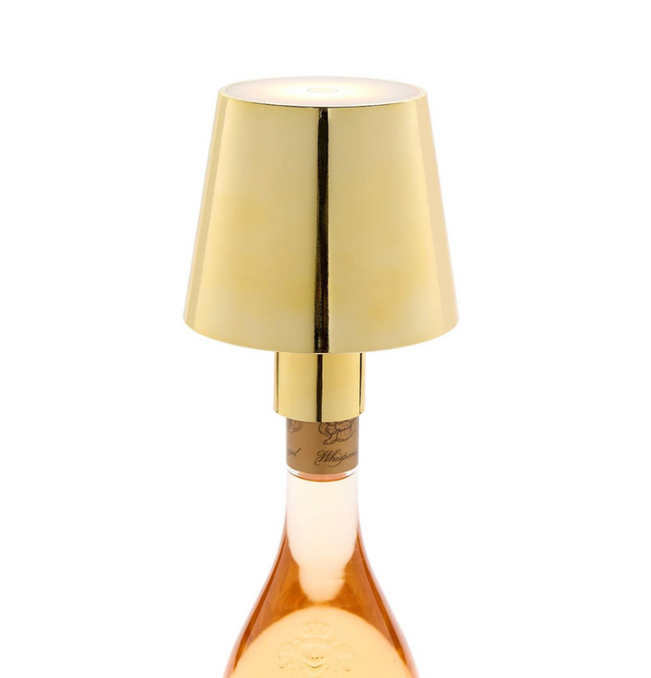 LED Touch Gold Bottle Lamp