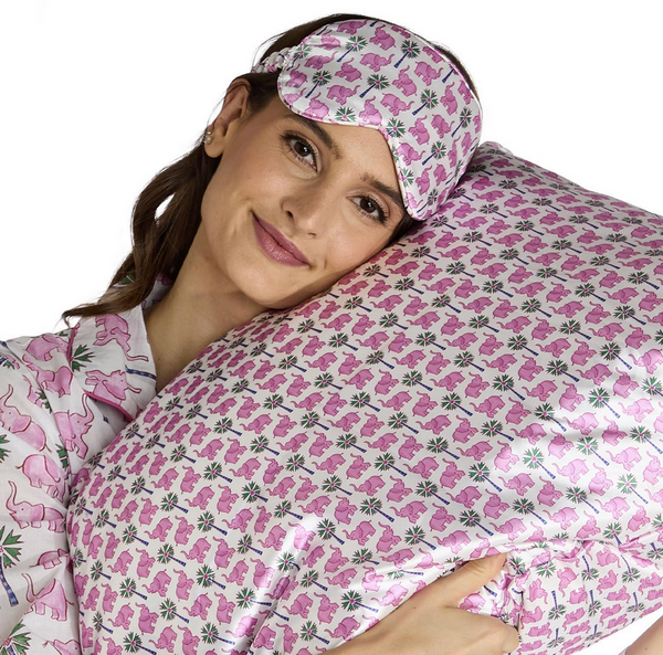 Satin Pillowcase & Eye Mask Set