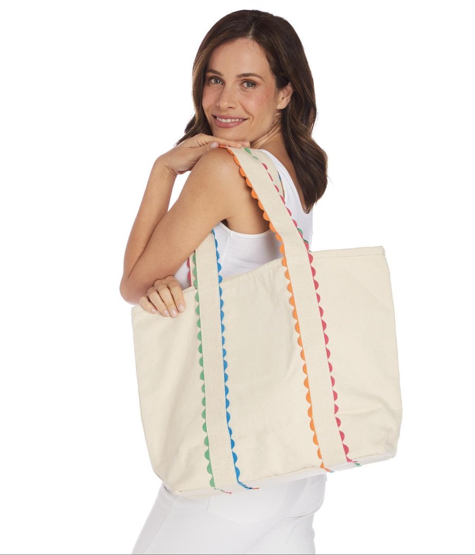 Colorful Ric Rac Tote