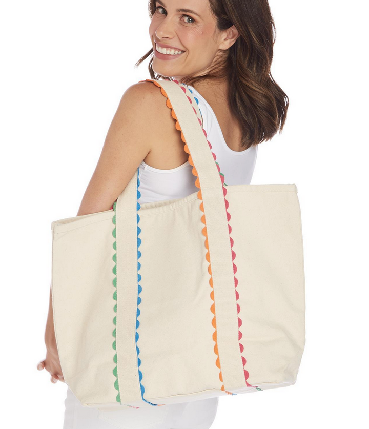 Colorful Ric Rac Tote