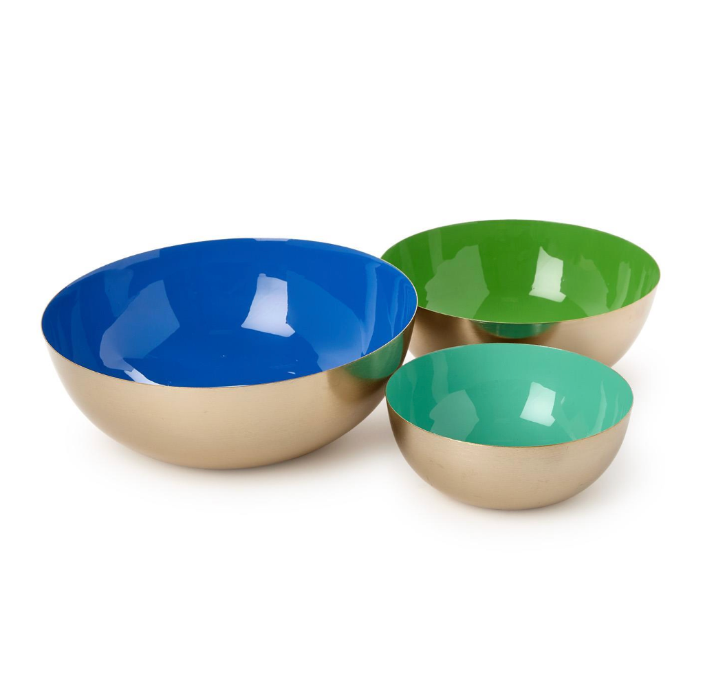 Color Pop Metal Enamel Bowl
