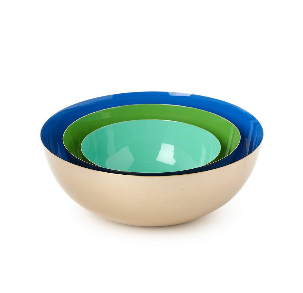 Color Pop Metal Enamel Bowl