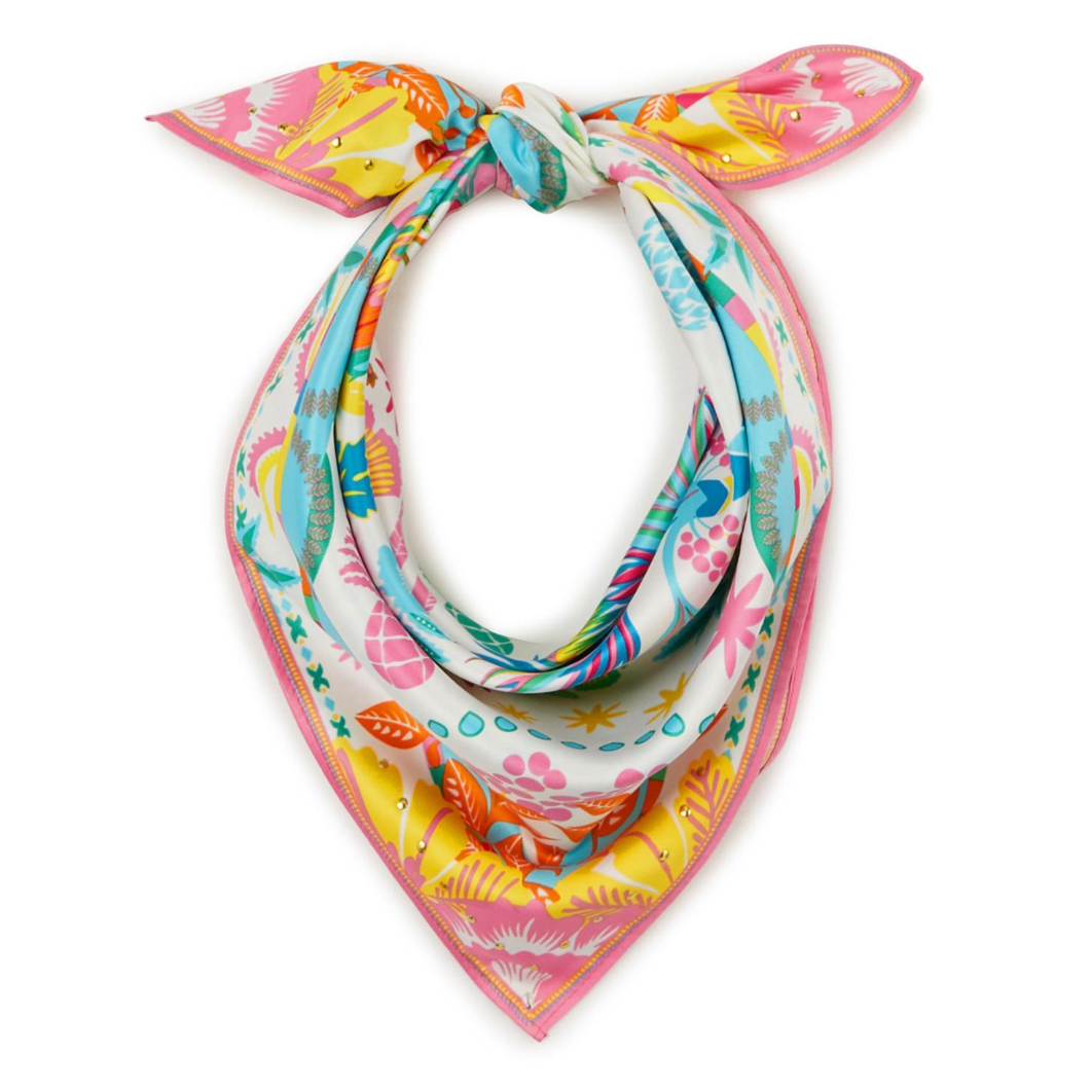 San Paulo Faux Silk Scarf