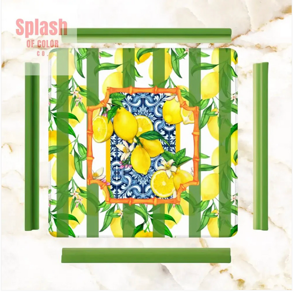 Splash of Color Mahjong Mat