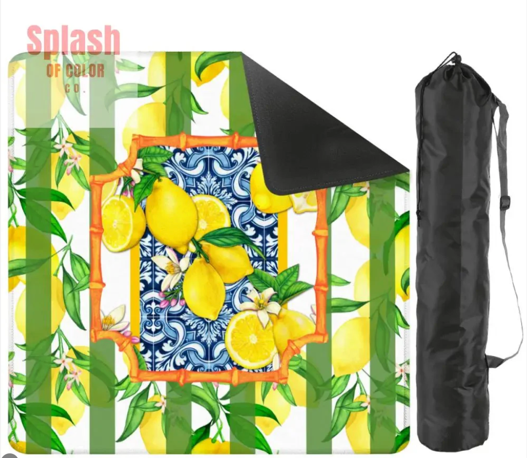 Splash of Color Mahjong Mat