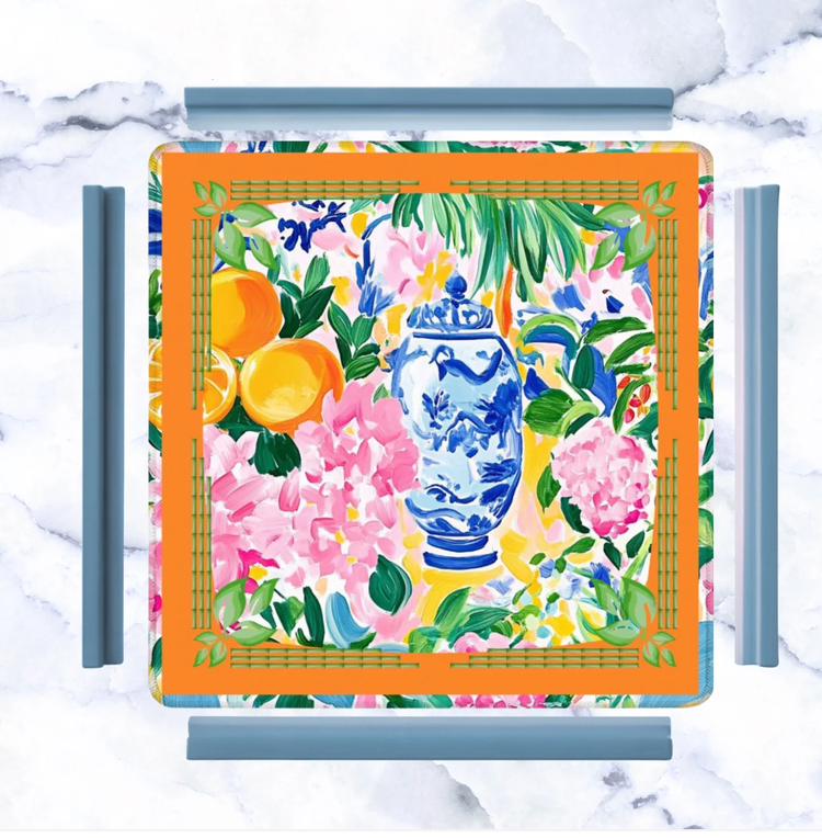 Splash of Color Mahjong Mat