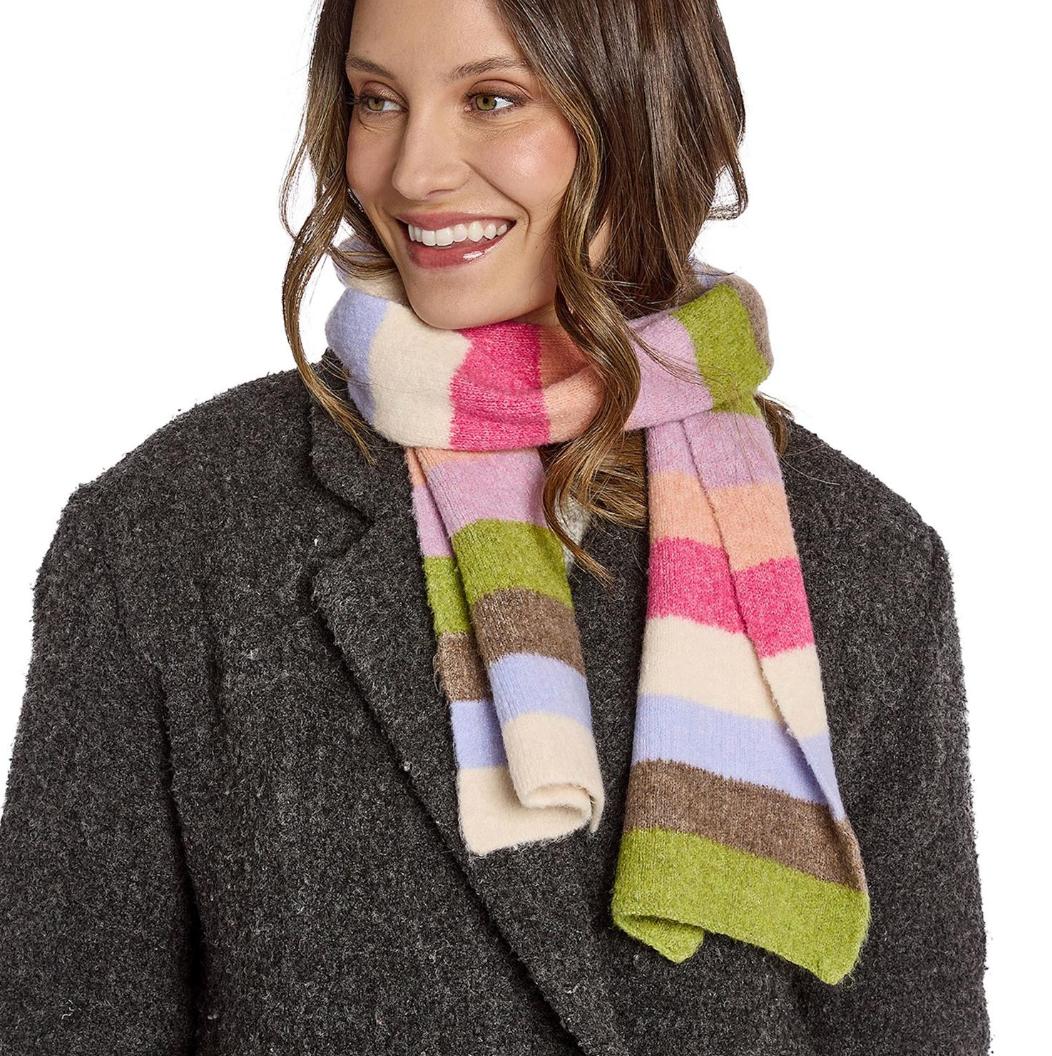 Multicolor Stripe Scarf