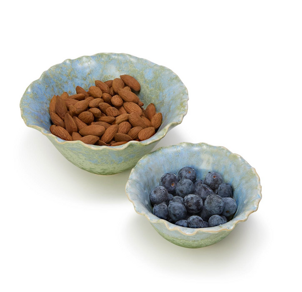 Blue & Green Artisanal Bowl