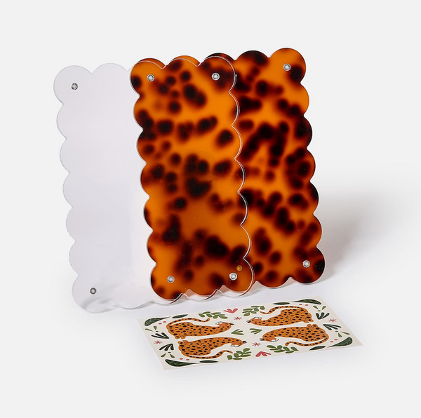 Scalloped Tortoise Photo Frame