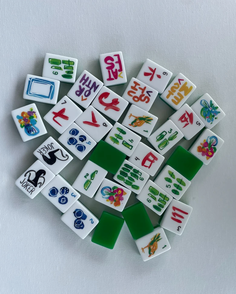 Abstract Mahjong Tile Set