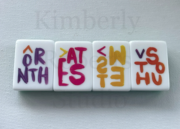 Abstract Mahjong Tile Set