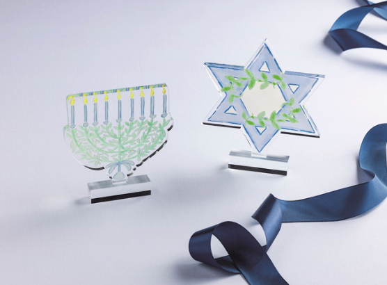 Hanukkah Acrylic Art Piece