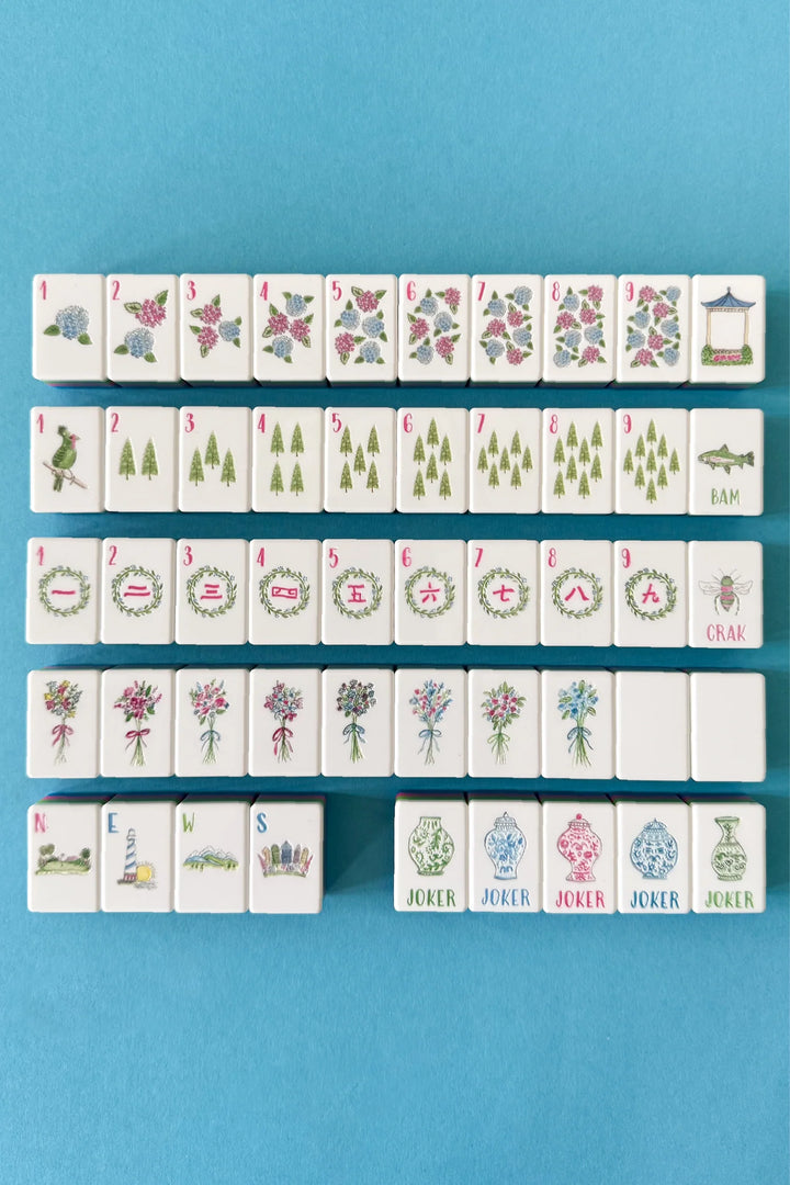Sweet Carolina Mahjong Tile Set
