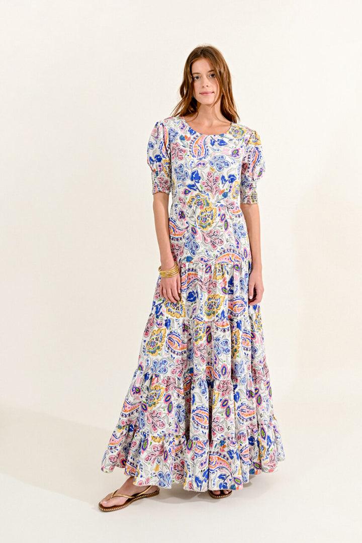 Multicolor Floral Maxi Dress