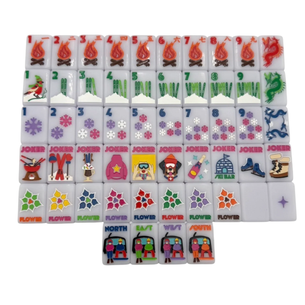 The Chalet Mahjong Tile Set