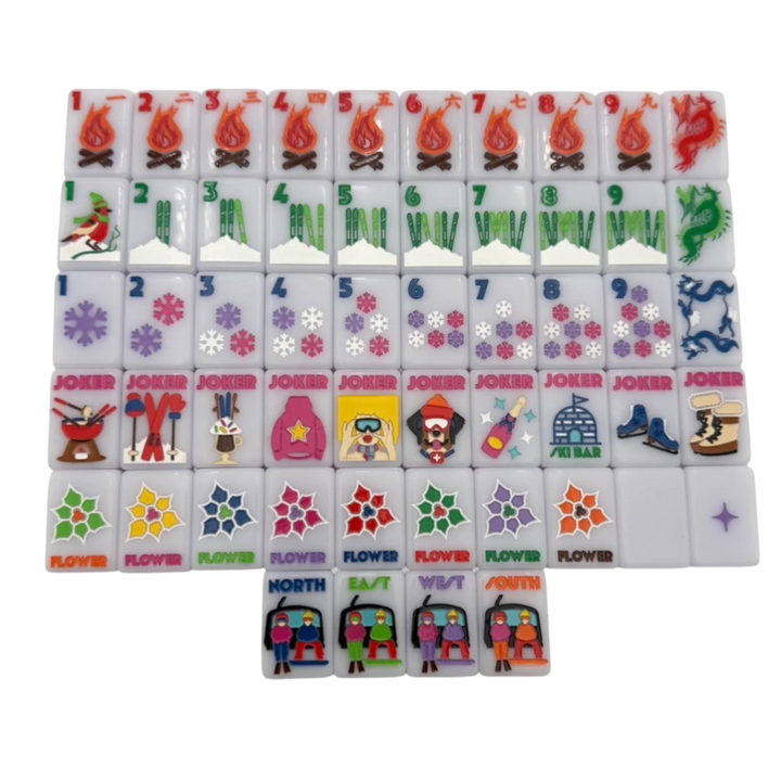 The Chalet Mahjong Tile Set