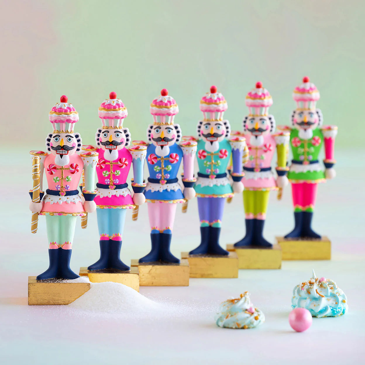 Rainbow Colonel Cupcake Stand Up