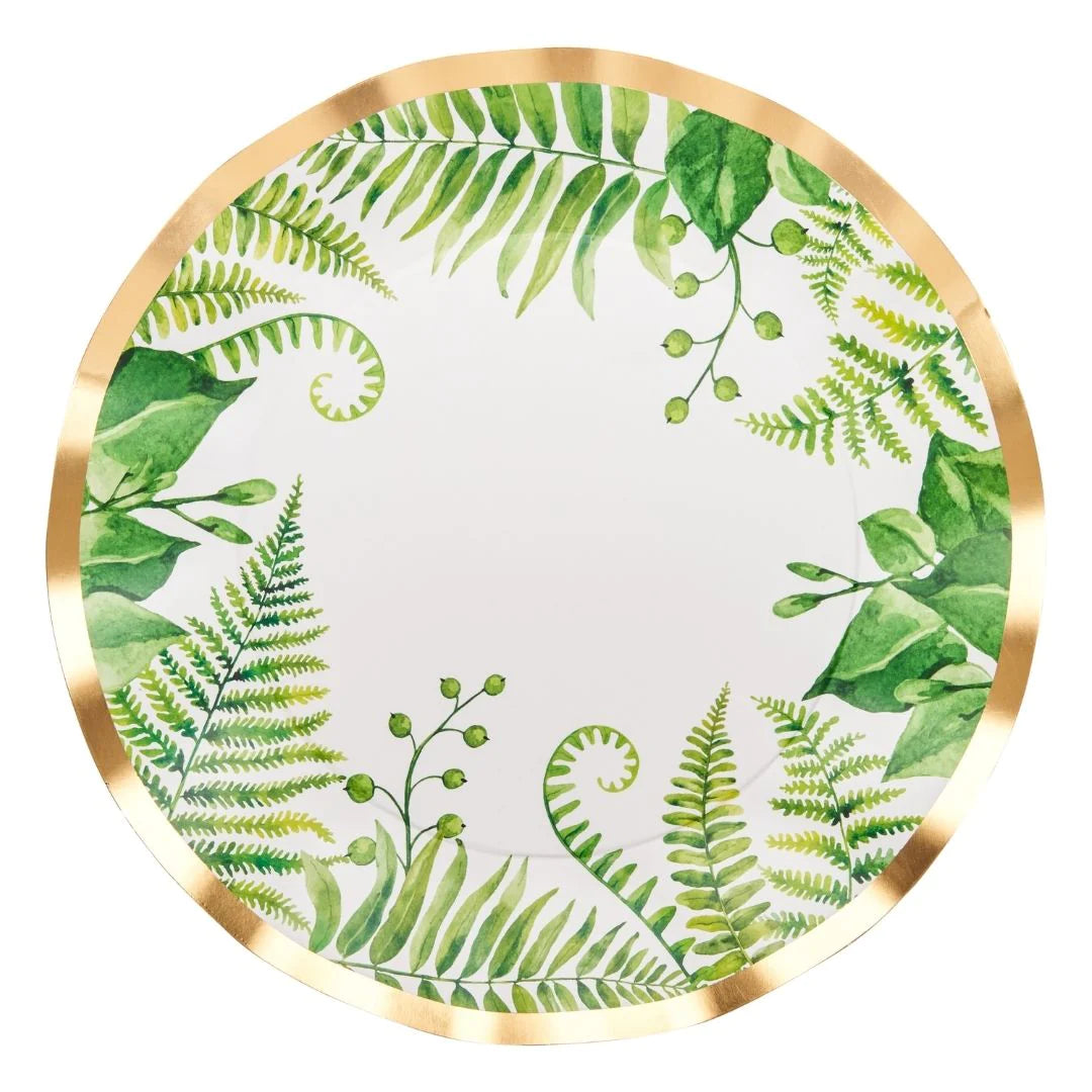 Fern & Foliage Dinner Plate 8/PK