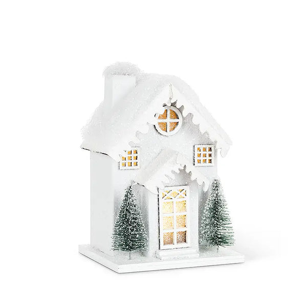 Small Light Up Holiday Village Houses