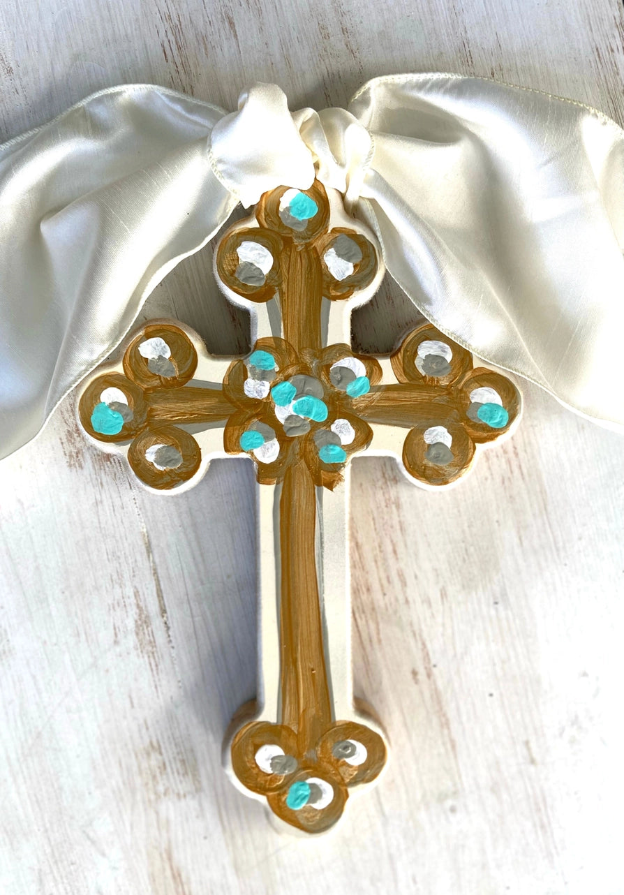 Have Mercy 18" Handpainted Cross