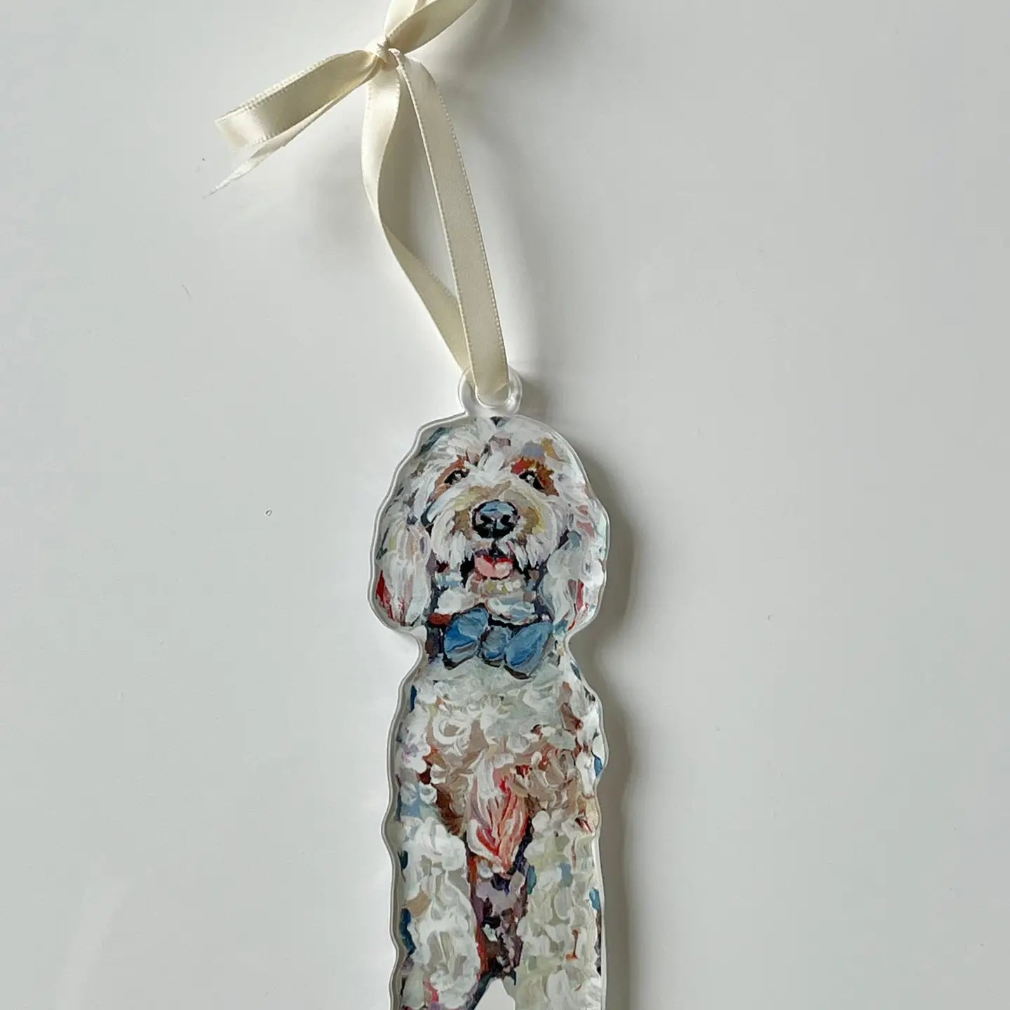 Dog Acrylic Art Ornament